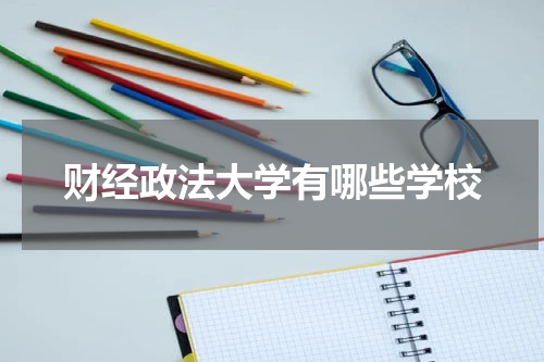 财经政法大学有哪些学校