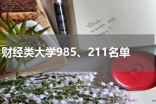 财经类大学985、211名单