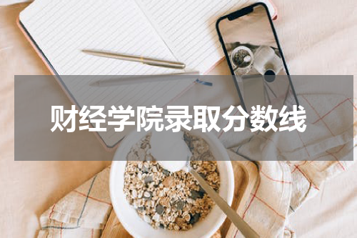 财经学院录取分数线