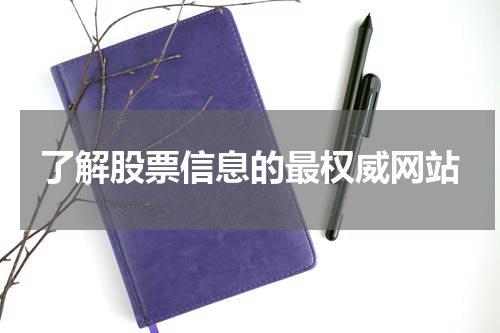 了解股票信息的最权威网站