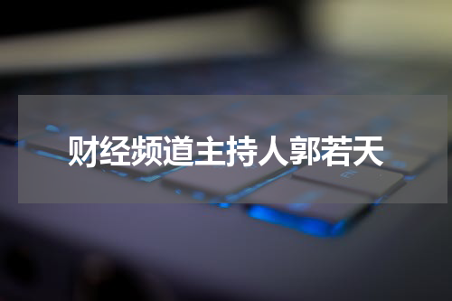 财经频道主持人郭若天