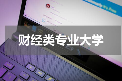 财经类专业大学