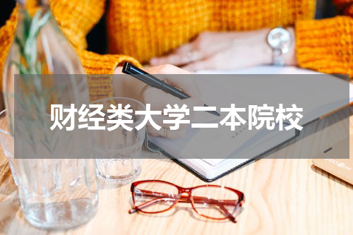 财经类大学二本院校