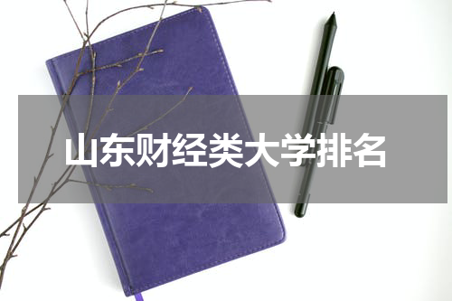 山东财经类大学排名
