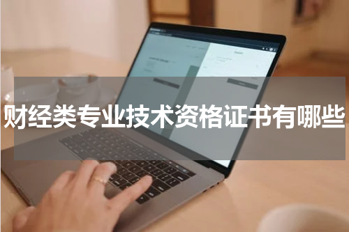 财经类专业技术资格证书有哪些