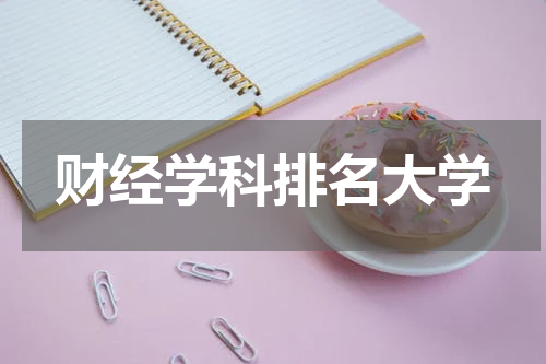 财经学科排名大学