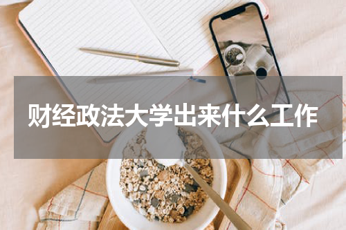 财经政法大学出来什么工作