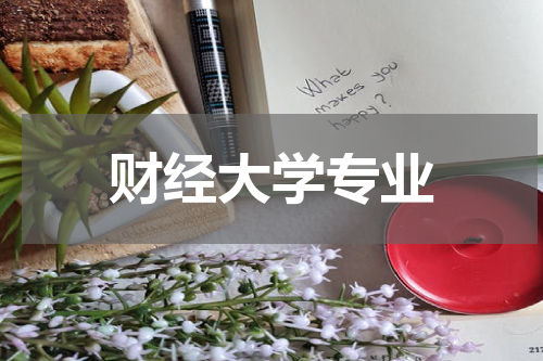 财经大学专业