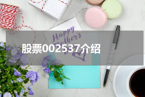 股票002537介绍
