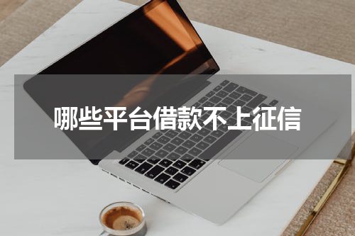 哪些平台借款不上征信
