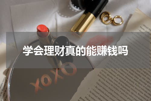 学会理财真的能赚钱吗