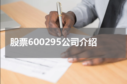 股票600295公司介绍
