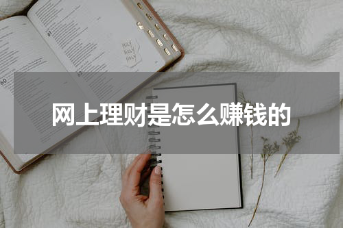 网上理财是怎么赚钱的