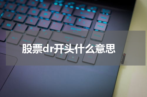 股票dr开头什么意思