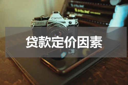 贷款定价因素
