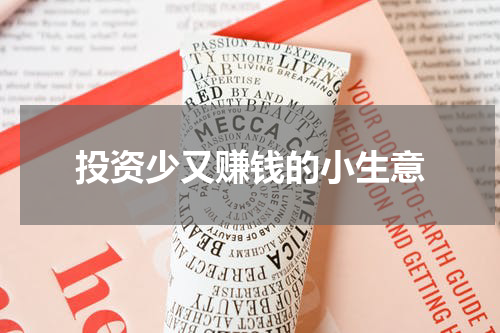 投资少又赚钱的小生意