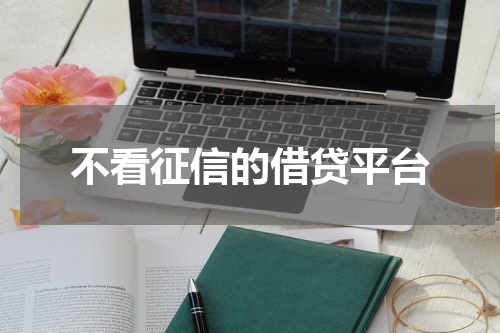 不看征信的借贷平台
