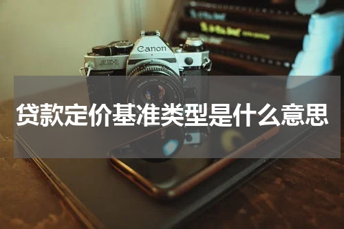 贷款定价基准类型是什么意思