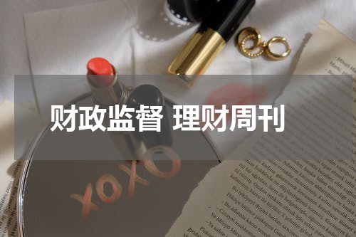 财政监督 理财周刊