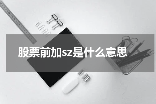 股票前加sz是什么意思