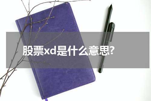股票xd是什么意思?