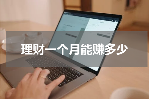 理财一个月能赚多少