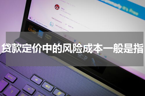贷款定价中的风险成本一般是指