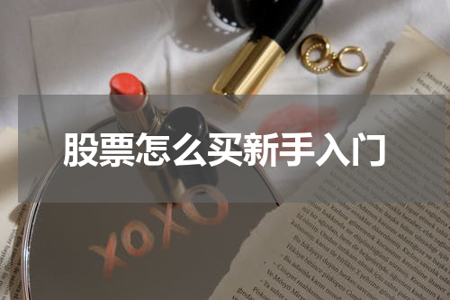 股票怎么买新手入门