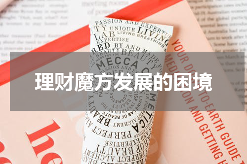 理财魔方发展的困境