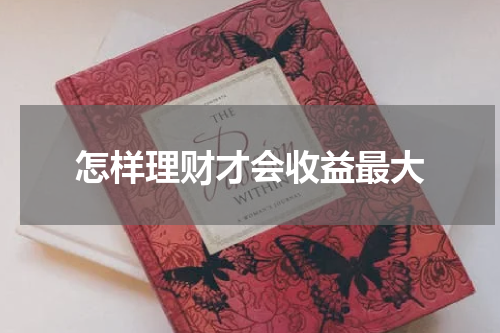 怎样理财才会收益最大