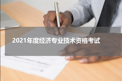 2021年度经济专业技术资格考试
