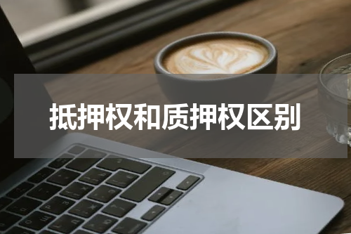 抵押权和质押权区别