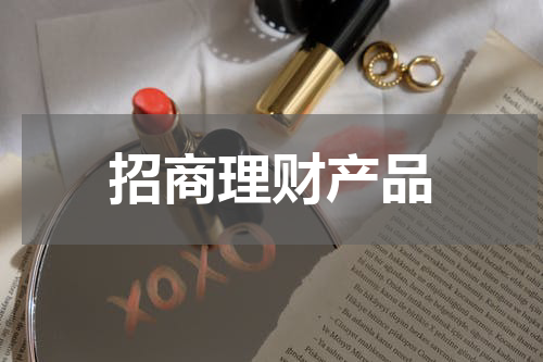 招商理财产品