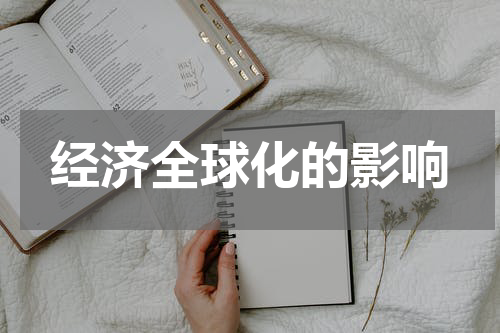 经济全球化的影响