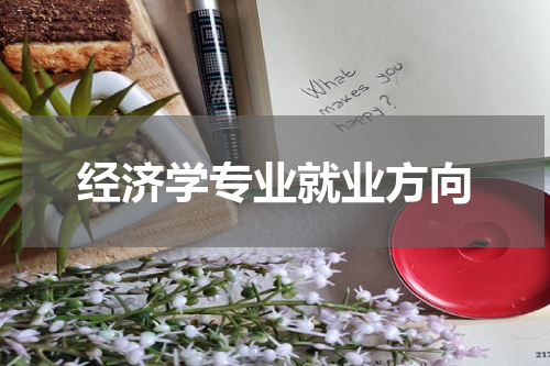 经济学专业就业方向