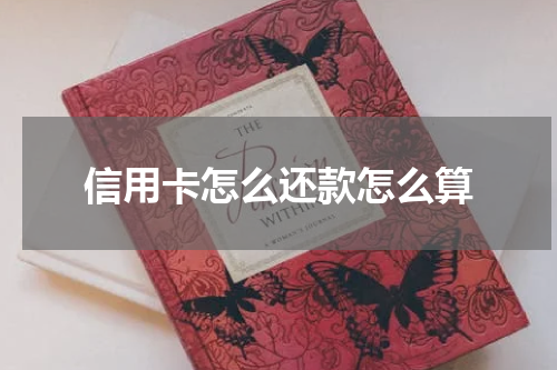 信用卡怎么还款怎么算