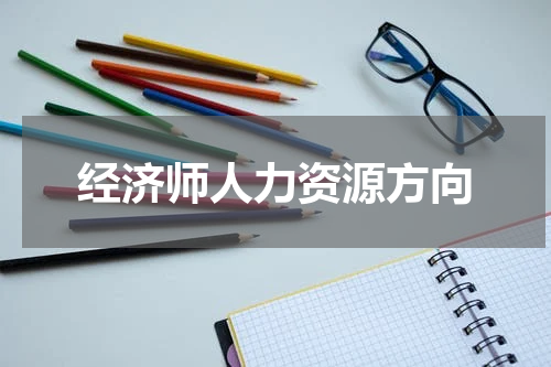 经济师人力资源方向
