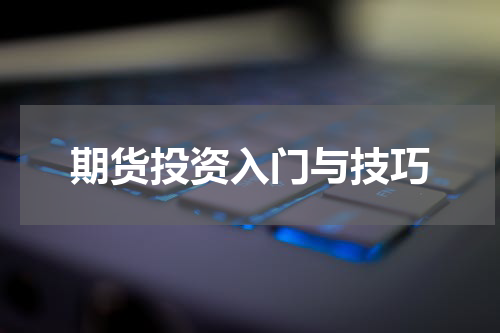 期货投资入门与技巧