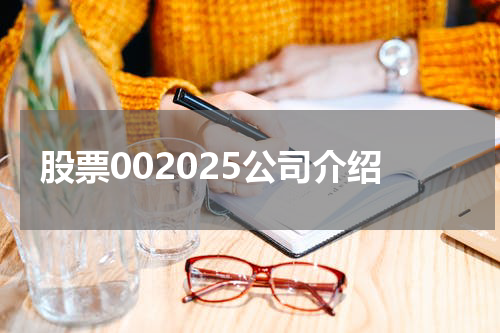 股票002025公司介绍