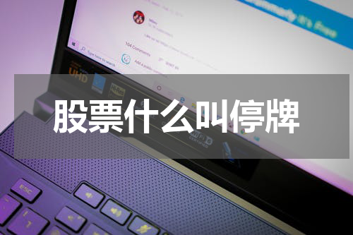 股票什么叫停牌
