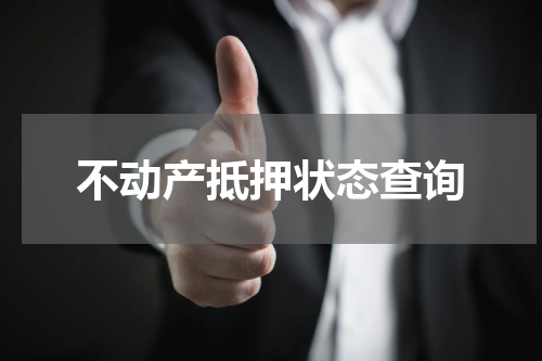 不动产抵押状态查询