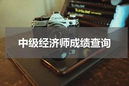 中级经济师成绩查询