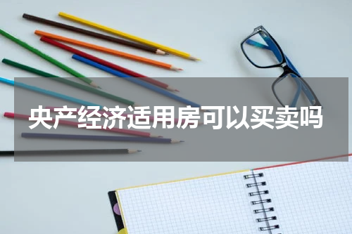 央产经济适用房可以买卖吗