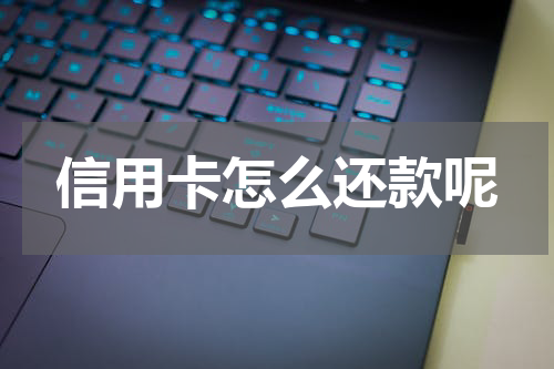 信用卡怎么还款呢