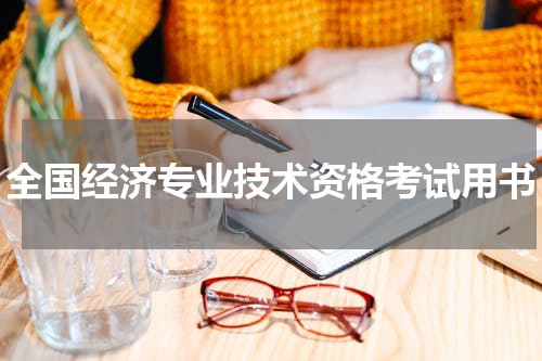 全国经济专业技术资格考试用书