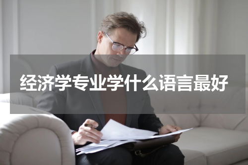 经济学专业学什么语言最好