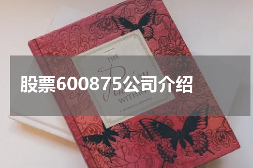 股票600875公司介绍
