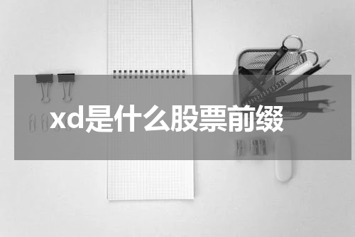 xd是什么股票前缀