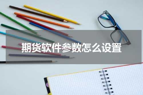 期货软件参数怎么设置