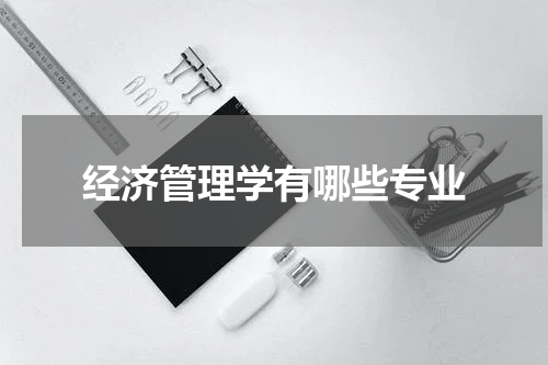 经济管理学有哪些专业